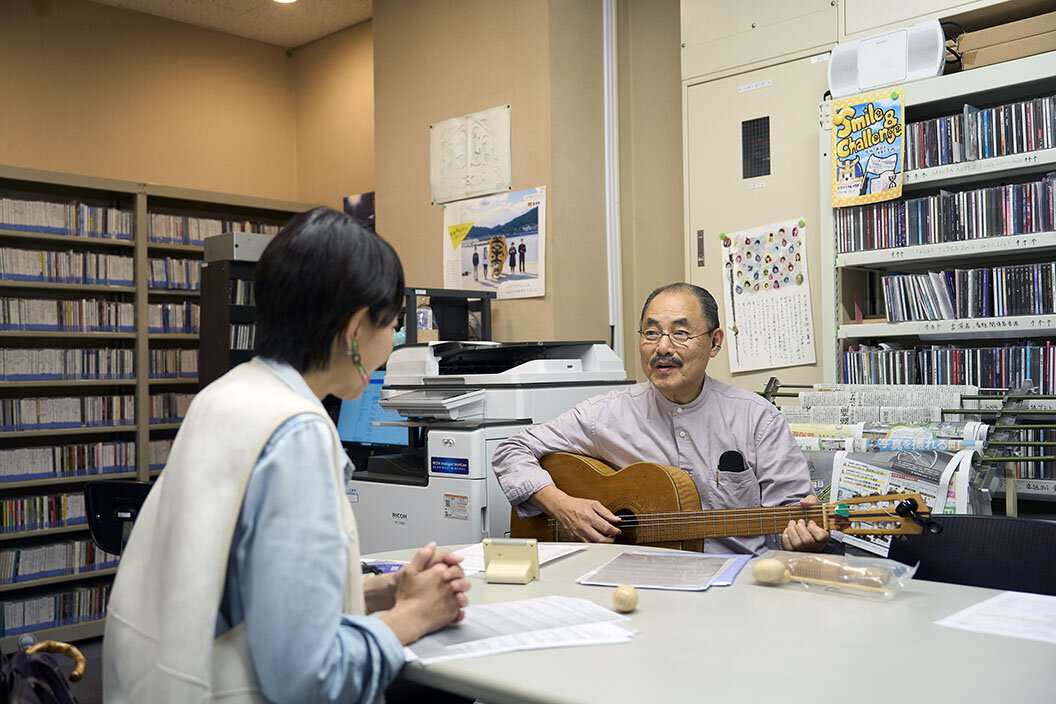 大芝さんと生歌コーナーの練習