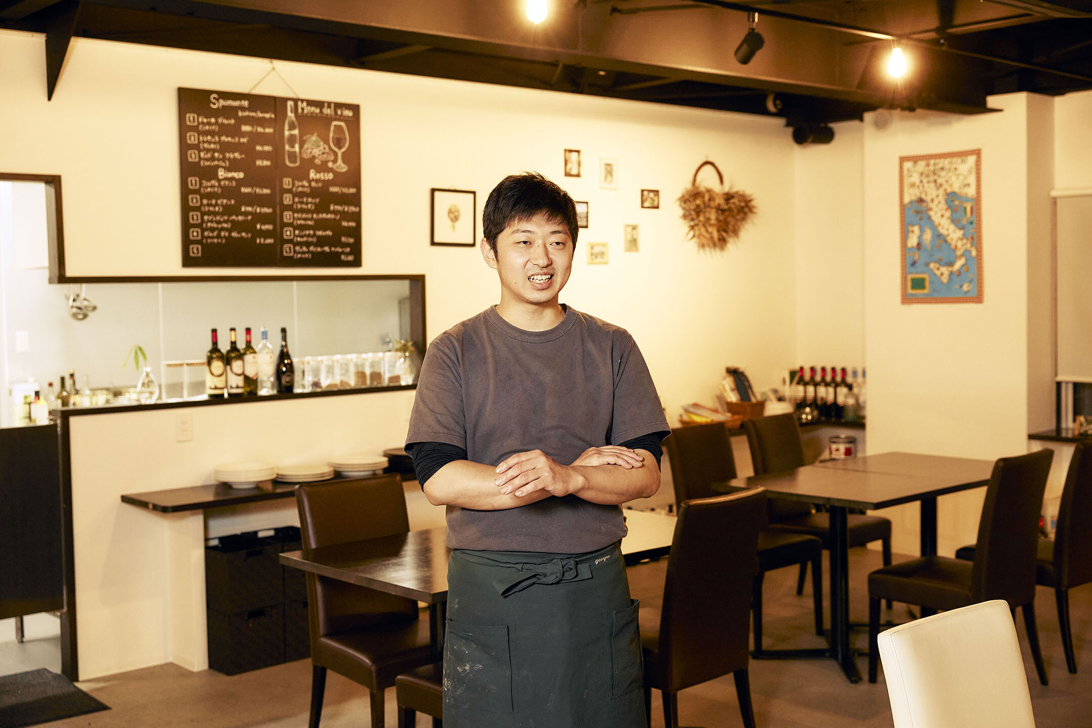 Cucina italiana giogio （クッチーナ イタリアーナ ジョジョ） シェフ　原靖明さん