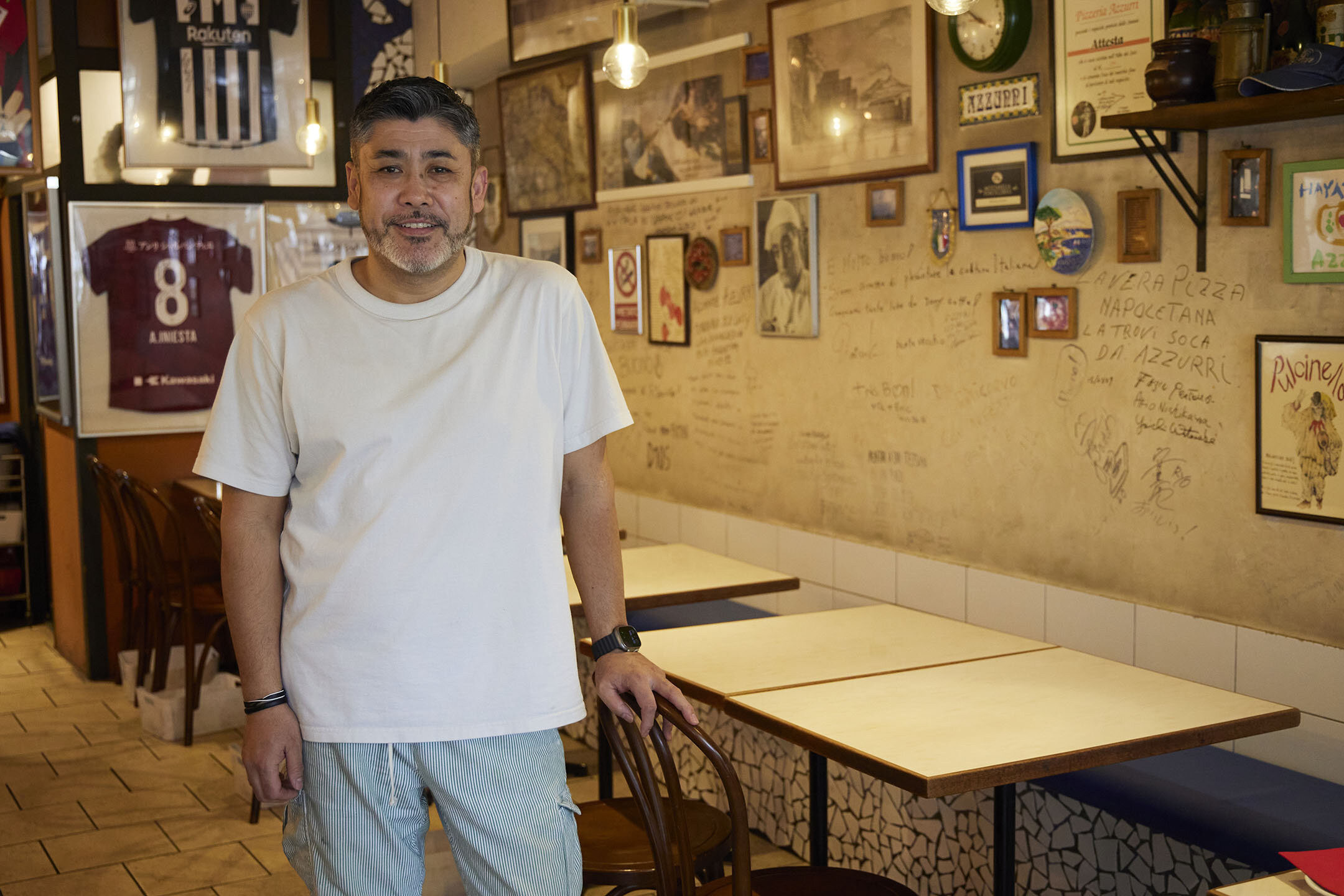 Pizzeria Azzurri 店主 小崎哲也さん