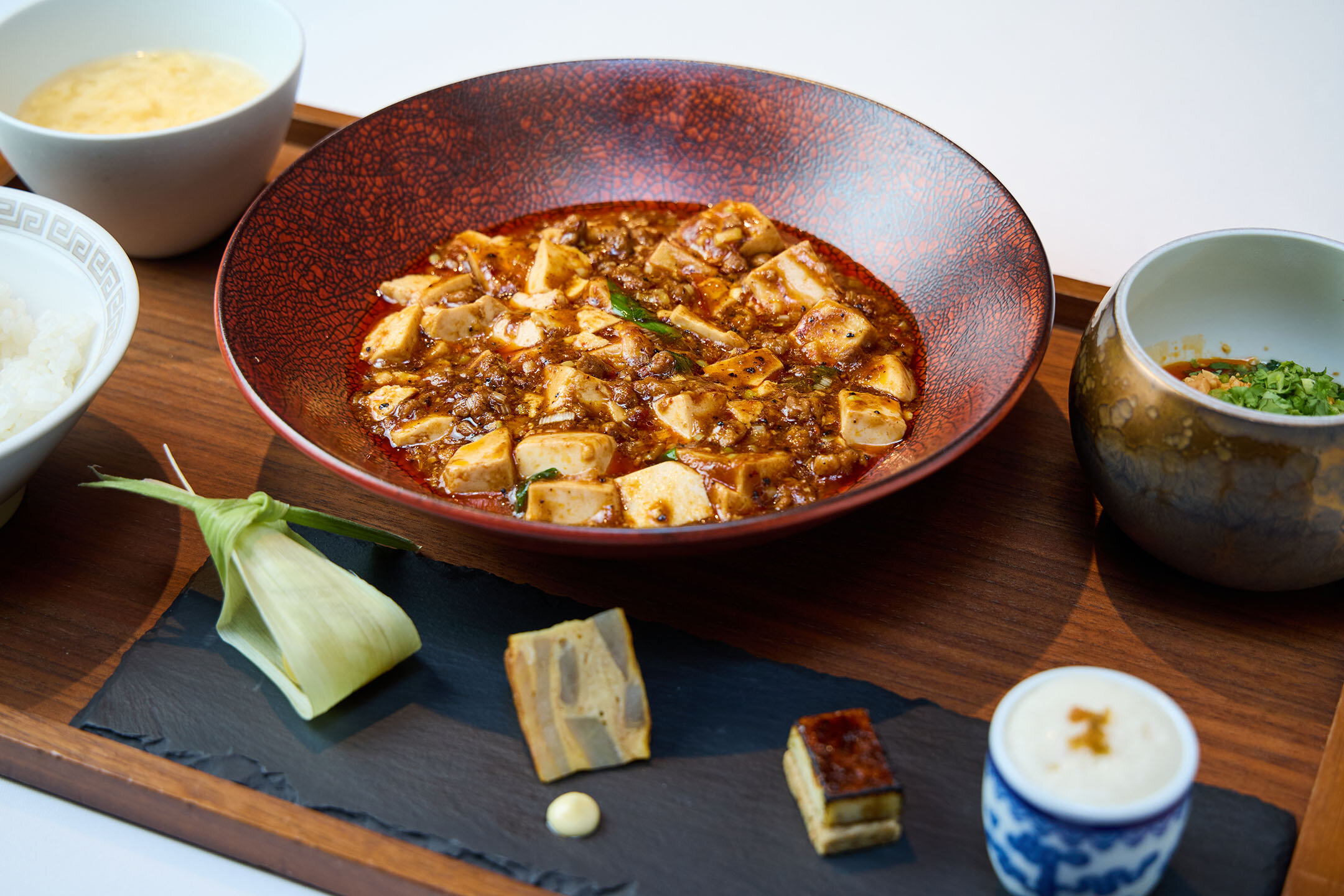 麻婆豆腐がメインの平日の『ランチプレート』