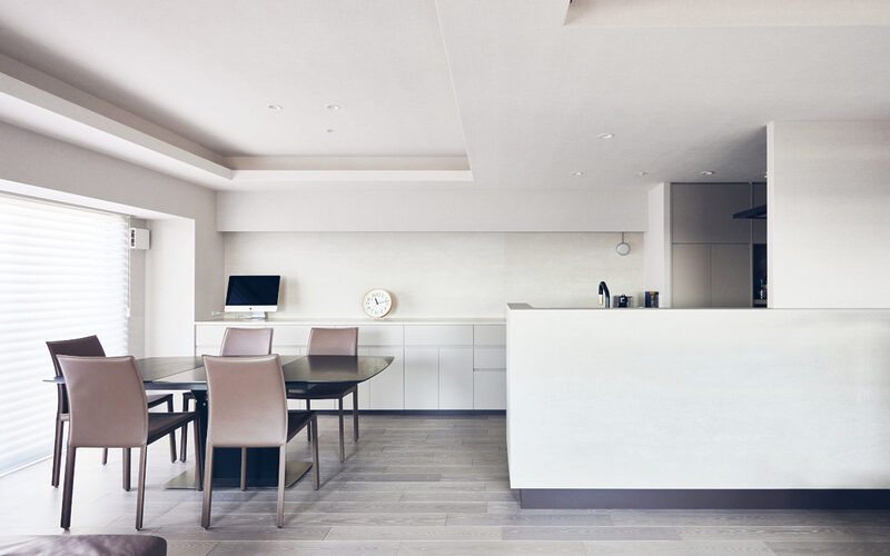 こだわり素材のシームレス住空間