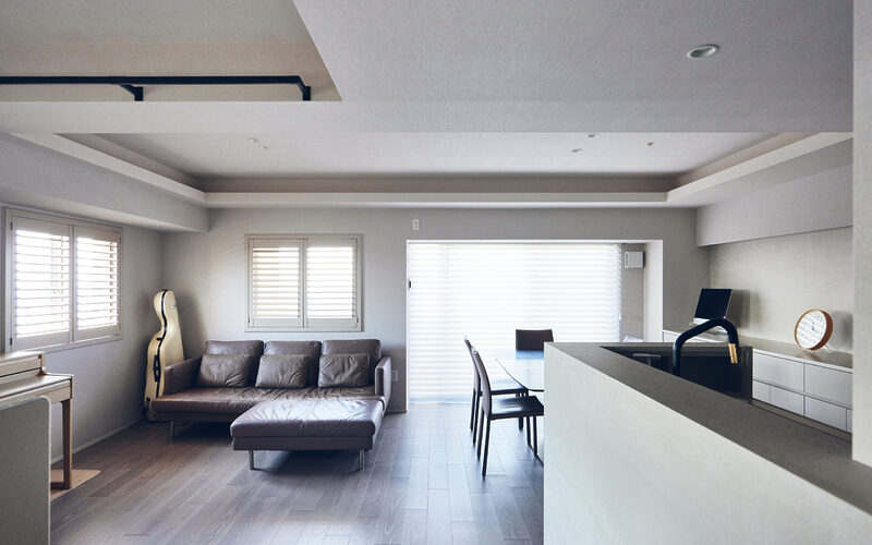 こだわり素材のシームレス住空間