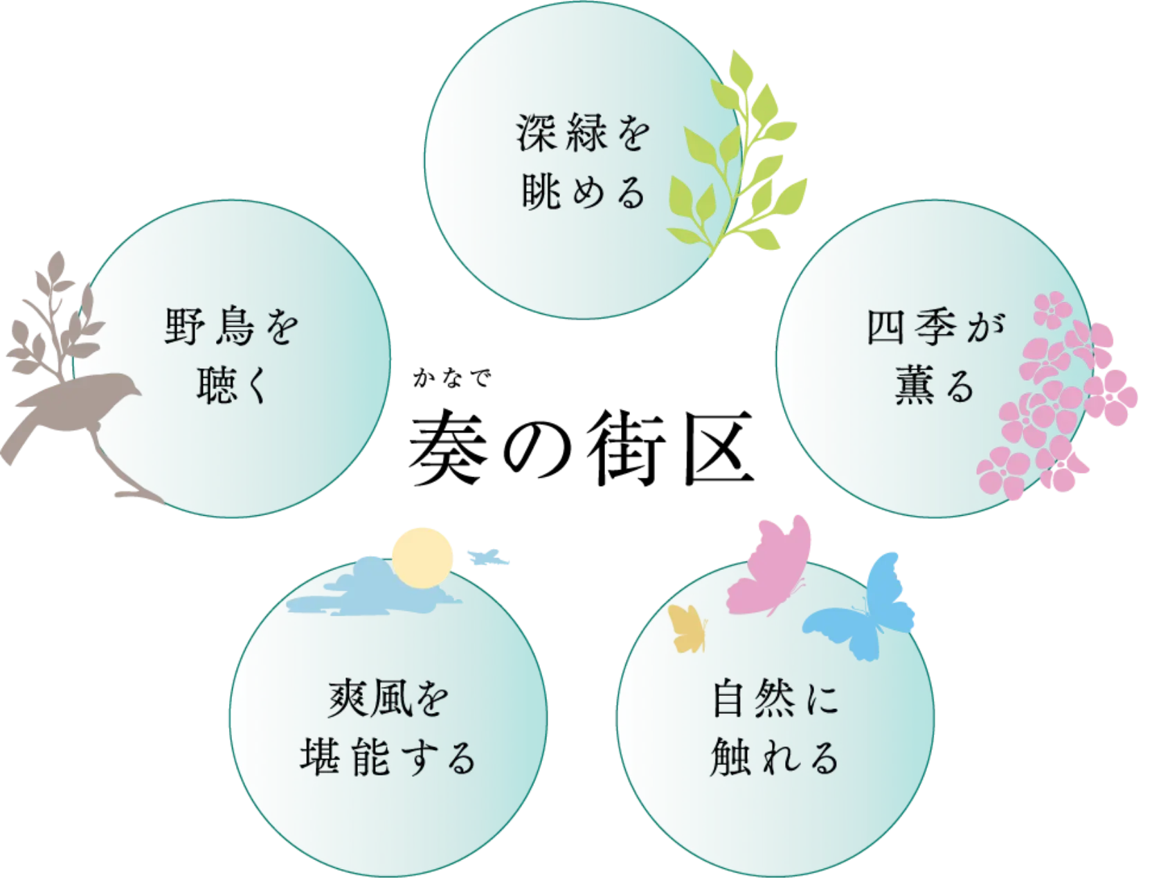 五感に響く緑潤の日々